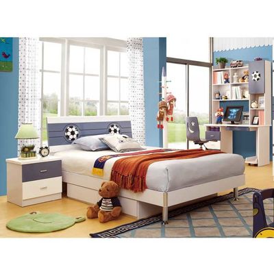 MDF amistoso blanco de los muebles del dormitorio de los niños de Cabrini Eco