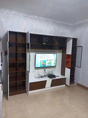 Diseño moderno el 120cmX60cm TV del soporte de Modren del color opcional de madera del gabinete
