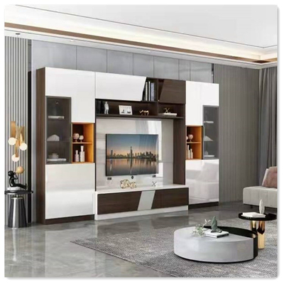 Diseño moderno el 120cmX60cm TV del soporte de Modren del color opcional de madera del gabinete