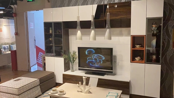 Diseño moderno el 120cmX60cm TV del soporte de Modren del color opcional de madera del gabinete