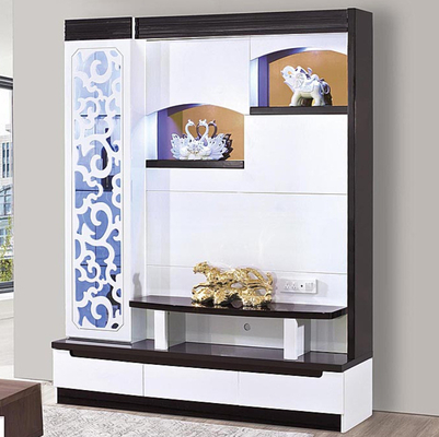 E1 Tablero de MDF Elevador automático Blanco TV Elevador Gabinete Chimenea emergente oculta