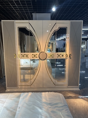 SGS de madera de cuero del material de la PU del MDF de los muebles modernos de los conjuntos de dormitorio