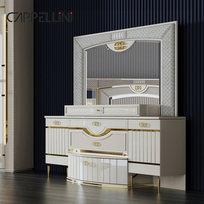 Cama Real de Cuero Doble Moderno de Alta Calidad Mdf Marco de lujo Casa de madera de tamaño completo Muebles completos Set de dormitorio
