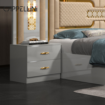 Casa habitación principal cama doble de cuero King Size al por mayor barata moderna de lujo de madera Mdf conjunto completo de muebles de dormitorio