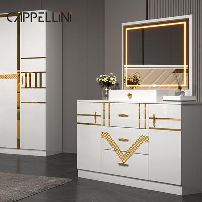 Foshan mayorista conjunto completo de tamaño de rey habitación de cama de cuero doble de madera casa barata reina moderna de lujo conjuntos de dormitorio muebles