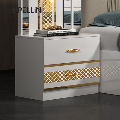 Venta al por mayor Precio barato Luxo Madera King Size Cama de cuero Doble Master Room Casa Luxo Completo Mdf Muebles de dormitorio