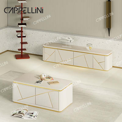 Diseño moderno Mesa de comedor 4 sillas Conjunto de 6 asientos Muebles para el hogar Sala de estar Luxo Mesa de comedor de pizarra de mármol