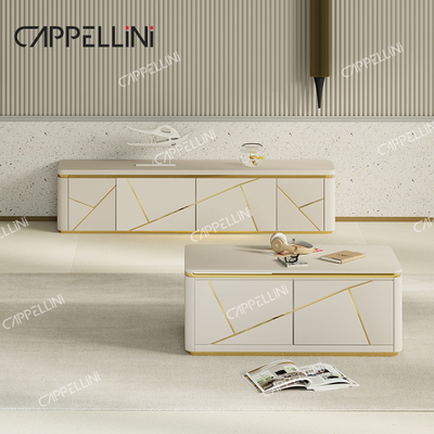 Diseño moderno Mesa de comedor 4 sillas Conjunto de 6 asientos Muebles para el hogar Sala de estar Luxo Mesa de comedor de pizarra de mármol