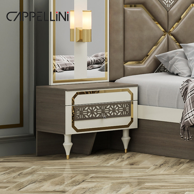 Cuadro de madera barata de tamaño doble cama de cuero de tamaño King Cuadro de cabeza de cuero Muebles de casa de lujo de madera Queen Set de dormitorio