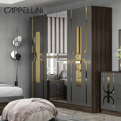 Foshan precio mayorista King Size Dormitorio de cuero de madera hogar moderno lujo barato conjunto completo de muebles de dormitorio Mdf