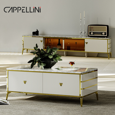 Moderno comedor de madera blanca 4 sillas 6 asientos Muebles para el hogar completo Gran comedor de madera de lujo
