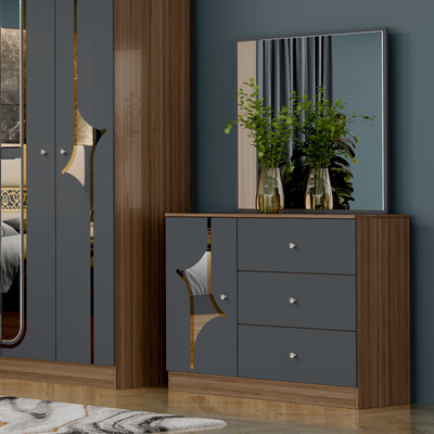 Venta al por mayor Precio bajo Turco Dormitorio doble King Casa Marco de madera Mdf Moderno de lujo Muebles de dormitorio de tamaño completo