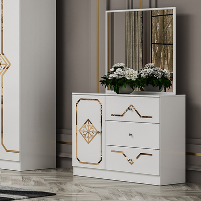 Foshan mayorista barata lujosa doble king tamaño habitación de dormir conjunto hogar moderno completo de madera marco conjunto de habitación muebles