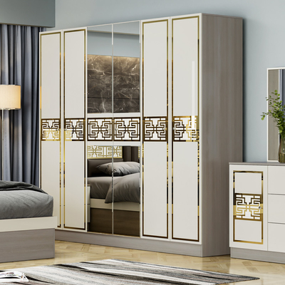 Cuadro de madera contemporáneo sencillo cama de tamaño real habitación principal completa casa doble de lujo conjunto de muebles de dormitorio moderno