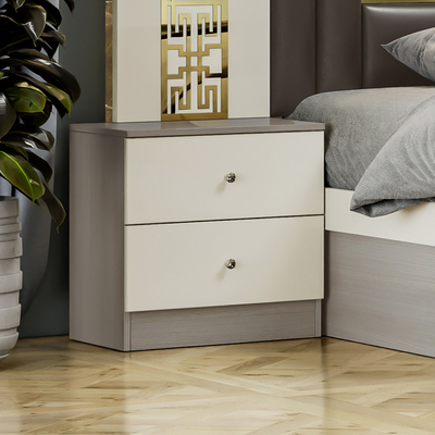 Cuadro de madera contemporáneo sencillo cama de tamaño real habitación principal completa casa doble de lujo conjunto de muebles de dormitorio moderno