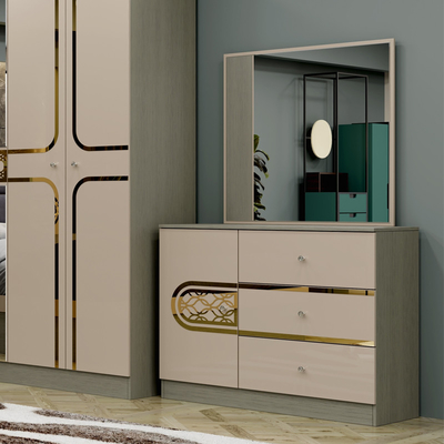Barato mayorista estilo turco de madera King Size cama hotel doble marco de madera hogar moderno de lujo conjunto de muebles de dormitorio completo