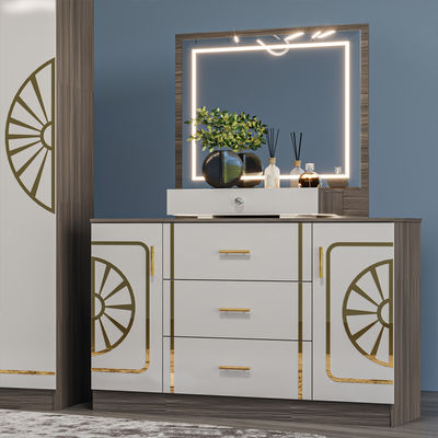 Chambre a Coucher Complet De Luxe Bedroom Sets Modern Luxury king Size Bed Double Home Room Wooden Frame Bedroom Furniture Set