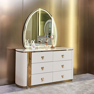 Lecho de madera de lujo de cuero King Size Set de dormitorio completo habitación para adultos doble Cuadro de madera Completo conjunto de muebles de dormitorio de lujo moderno