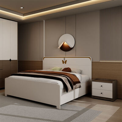 Hoteles modernos de 3 5 estrellas conjunto completo de dormitorios cama de madera cama doble hogar almacenamiento ahorro de espacio tamaño rey lujo muebles de dormitorio conjunto