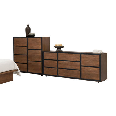 American Simple Dormitorio de madera sólida Conjuntos ajustables de cama doble Almacenamiento en el hogar Cuadro de madera King Size Muebles completos de dormitorio