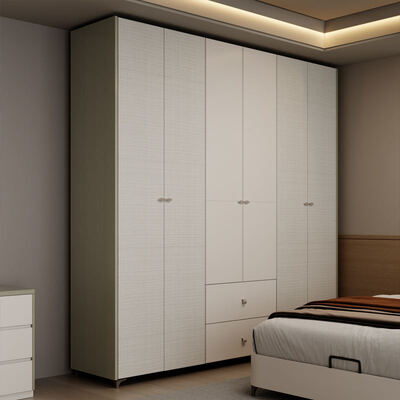 Modernos conjuntos de dormitorio de madera de lujo Muebles con espacio de almacenamiento encendido cabezal iluminado y montaje simple para el apartamento de un hotel en casa