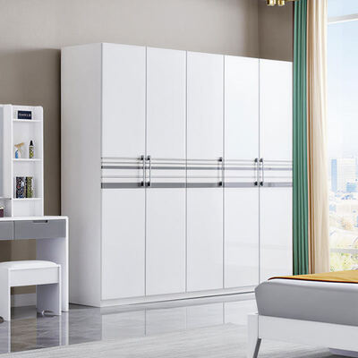 Muebles de dormitorio Conjunto maestro clásico de madera de tamaño real Almacenamiento acogedor de alta calidad minimalista de lujo Muebles modernos dormitorio