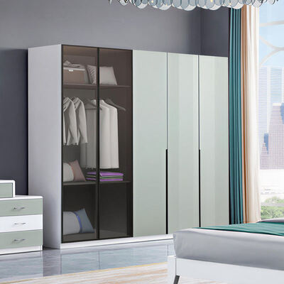 Master Suite Muebles de dormitorio Conjunto de estructura de madera Almacenamiento acogedor Minimalista Alta calidad Luxo Dormitorio moderno