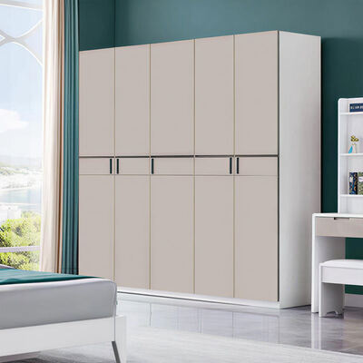 Set de dormitorio de madera de tamaño real Almacenamiento minimalista acogedor de alta calidad Muebles modernos de lujo dormitorio