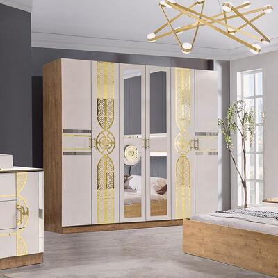 Chambre a Coucher Juegos De Dormitorio Turcos Completos Baratos Al Por Mayor Habitación Principal Cama King Size Juego De Muebles De Dormitorio Modernos De Madera No hay reseñas aún