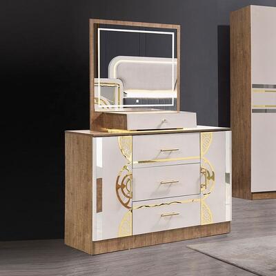 Chambre a Coucher Juegos De Dormitorio Turcos Completos Baratos Al Por Mayor Habitación Principal Cama King Size Juego De Muebles De Dormitorio Modernos De Madera No hay reseñas aún