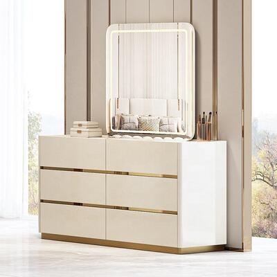 Luminoso Lugares de lujo Muebles De Chambre Moderno conjunto completo de dormitorios Muebles Marco de madera Doble tamaño de lujo king conjunto de dormitorio