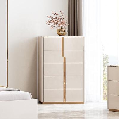 Nuevo diseño cama de lujo de tamaño real cama doble muebles de dormitorio moderno conjunto de habitación de madera conjuntos de dormitorio con mesa de vestir caja de cajones