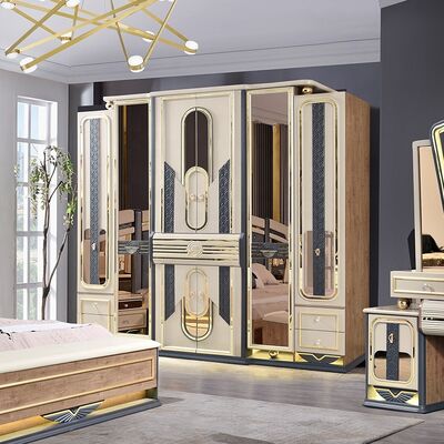 Chambre a Coucher Complet De Luxe juegos De dormitorio cama king Size habitación del hogar doble marco De madera moderno conjunto De muebles De dormitorio De lujo