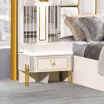 Buen precio muebles de dormitorio conjuntos de lujo italiano conjunto de dormitorio de cuero