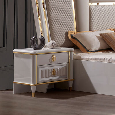 Cubierta de terciopelo moderna para habitación, juegos de madera tamaño King, muebles de cama, camas Queen, juego de dormitorio con gabinete completo