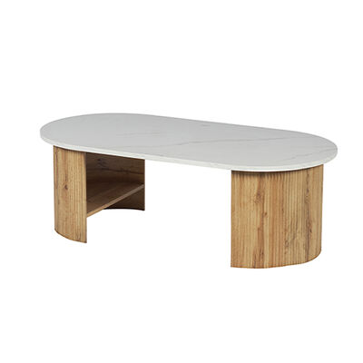 Muebles de comedor moderno Mesa de comedor de madera ovalada Base de almacenamiento Restaurante doméstico nórdico Cocina de comedor de 6 asientos
