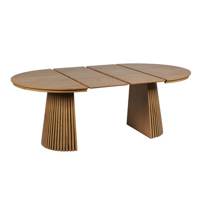 Ensemble De Table Manger Moderno comedor extensible Comedor de 6 asientos Muebles de comedor de madera comedor plegable 4 sillas