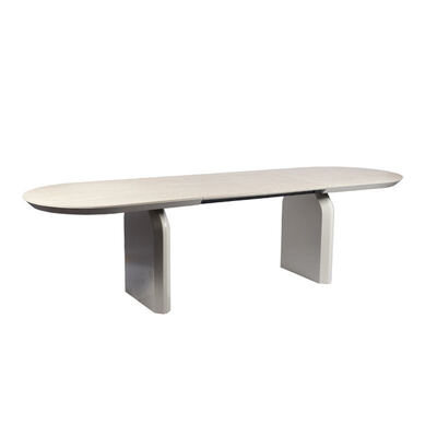 Foshan mayorista de madera de lujo mesa de comedor extensible ajustable convertible Muebles de comedor para el hogar mesa de comedor plegable
