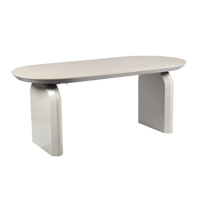 Foshan mayorista de madera de lujo mesa de comedor extensible ajustable convertible Muebles de comedor para el hogar mesa de comedor plegable