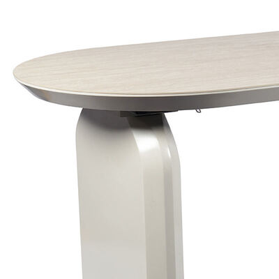 Foshan mayorista de madera de lujo mesa de comedor extensible ajustable convertible Muebles de comedor para el hogar mesa de comedor plegable