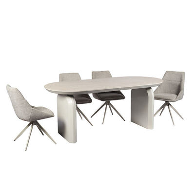 Foshan mayorista de madera de lujo mesa de comedor extensible ajustable convertible Muebles de comedor para el hogar mesa de comedor plegable