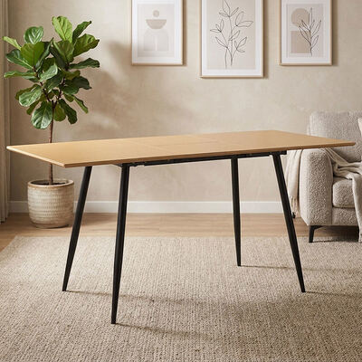 Barato mayorista Minimalista Plegable Mesa de comedor Muebles de comedor Muebles para el hogar Cocina Moderna de madera Mesa de comedor extensible