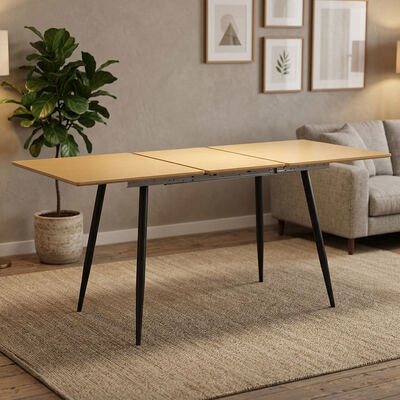 Barato mayorista Minimalista Plegable Mesa de comedor Muebles de comedor Muebles para el hogar Cocina Moderna de madera Mesa de comedor extensible
