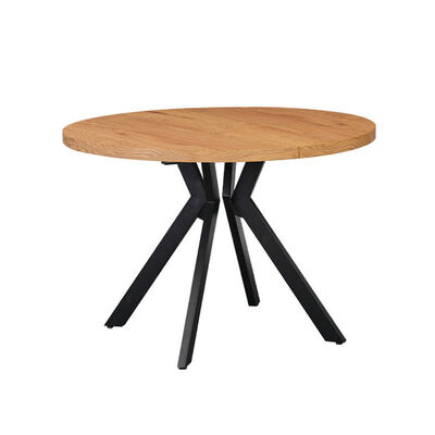 Moderno nórdico mesa de comedor extensible plegable de madera de la parte superior del comedor muebles minimalistas de madera maciza de mesa de comedor plegable