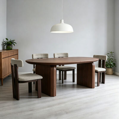 Moderno de madera plegable comedor ampliable mesa de comedor Muebles de comedor Restaurante doméstico nórdico de lujo comedor ampliable