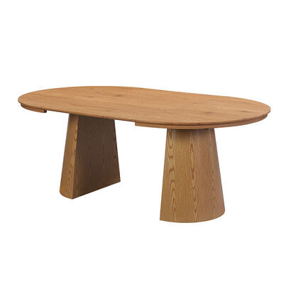 Mesa de comedor extensible redonda minimalista, muebles de comedor de madera, mesa de comedor plegable moderna para el hogar que ahorra espacio