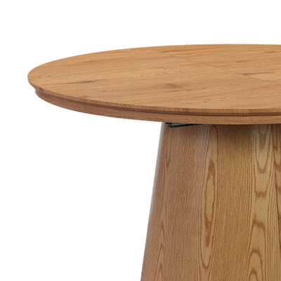 Mesa de comedor extensible redonda minimalista, muebles de comedor de madera, mesa de comedor plegable moderna para el hogar que ahorra espacio