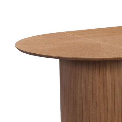 Muebles de comedor plegables de madera de granel Muebles de comedor redondos y sencillos Mesa de comedor ajustable de madera