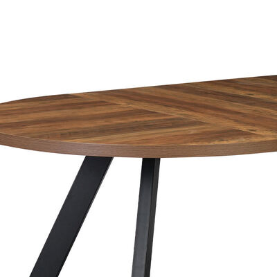 Muebles de comedor plegables de madera de granel Muebles de comedor redondos y sencillos Mesa de comedor ajustable de madera