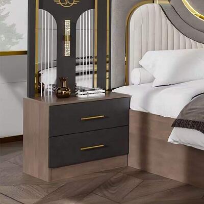 Conjunto Completo de Muebles Modernos Turcos para Dormitorio al por Mayor, 5 Piezas, Cama King Size, Marco de Madera, Muebles para el Hogar, Juegos de Dormitorio